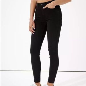 American Eagle Outfitters Black Hi Rise Jegging
